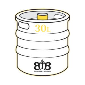 Fût de 5 litres de bière ambrée – BrocoMagus Bières